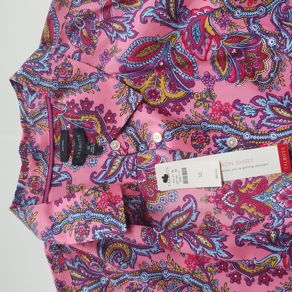 NWT Talbots Non-Iron Shirt - Picture 2 of 3